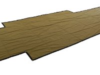 tarp special shape brown